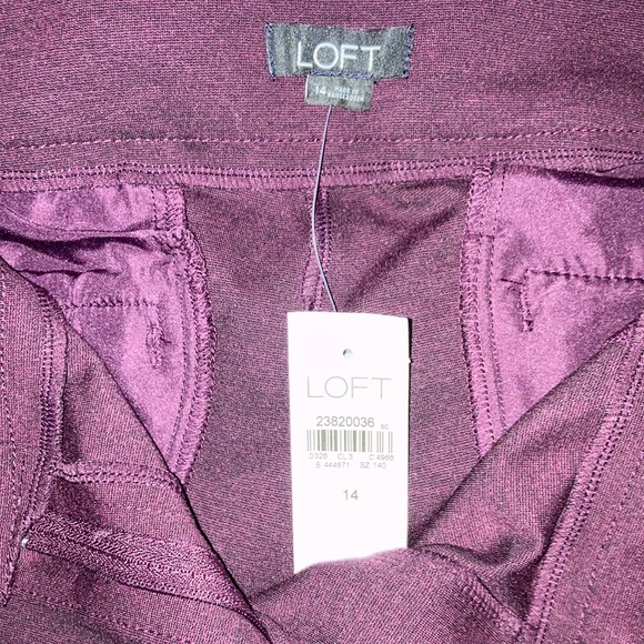 🧉LOFT🧉Skinny Leg Dress Pants   NWT - Picture 10 of 11